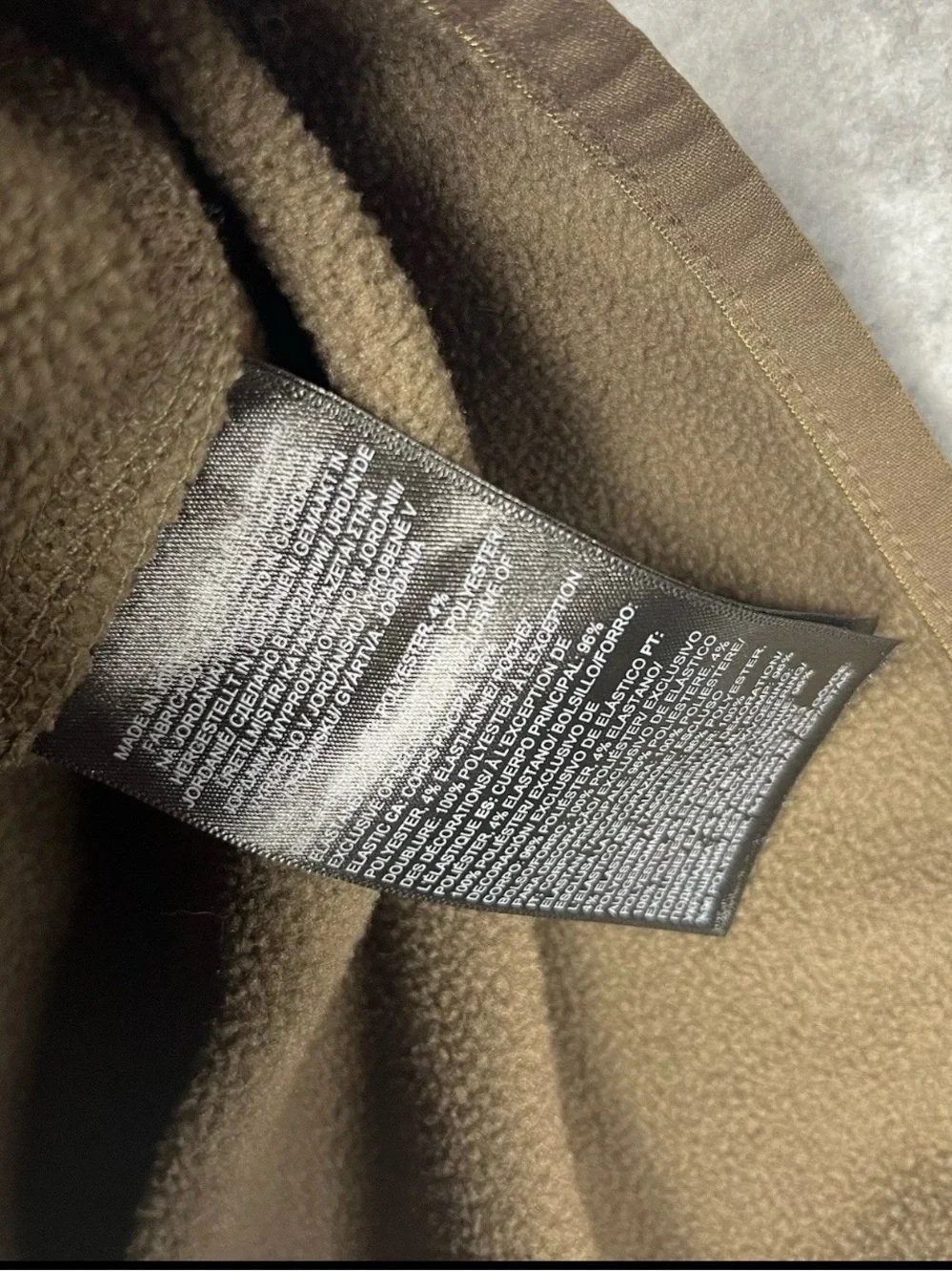 The North Face Olive Heather Quarter-Zip Pullover